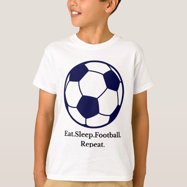 T-shirt graphique avec citation classique de footb (Devant)