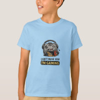 T-shirt graphique avec humour bizarre mignon