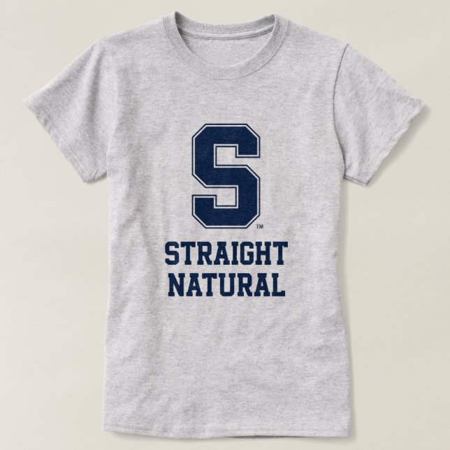 T-shirt graphique avec lettre universitaire pour c (Design devant)