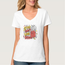 T-shirt graphique avec un ananas tropical mignon