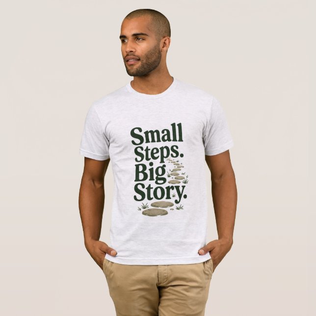 T-shirt graphique aventure nature (Devant entier)