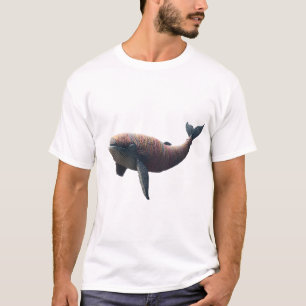 T-Shirt Graphique Baleine Enveloppée de Fil Artist