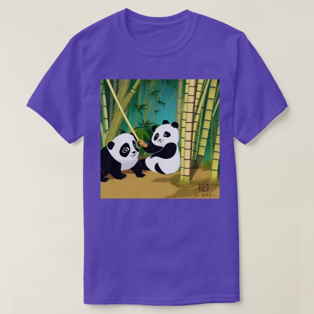 T-shirt Graphique Bamboo Babe Panda (Design devant)