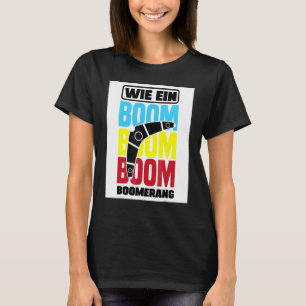 T-shirt Graphique Boomerang Joueur de Boomerang Lancer de 