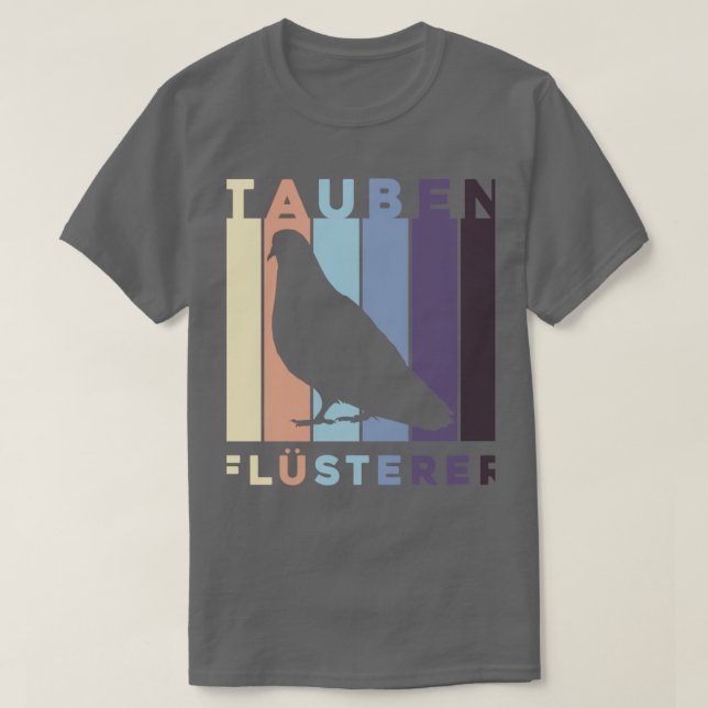 T-shirt Graphique Brieftauben Tauben Flsterer Taubenzchter (Design devant)