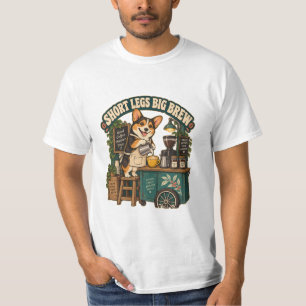 T-Shirt Graphique Café Short Legs Big Brew
