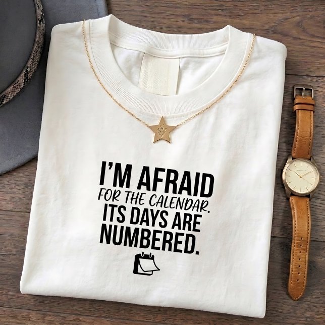 T-shirt graphique Calendriers de blagues de papa d (Créateur téléchargé)