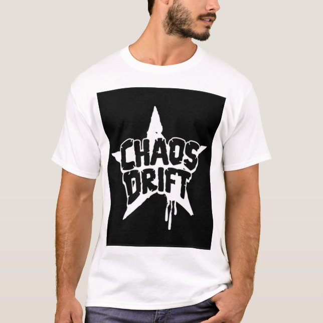 T-Shirt graphique Chaos Drift – Course de rue et d (Devant)