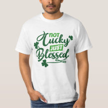 T-shirt graphique chrétien bénit de la Saint-Patri