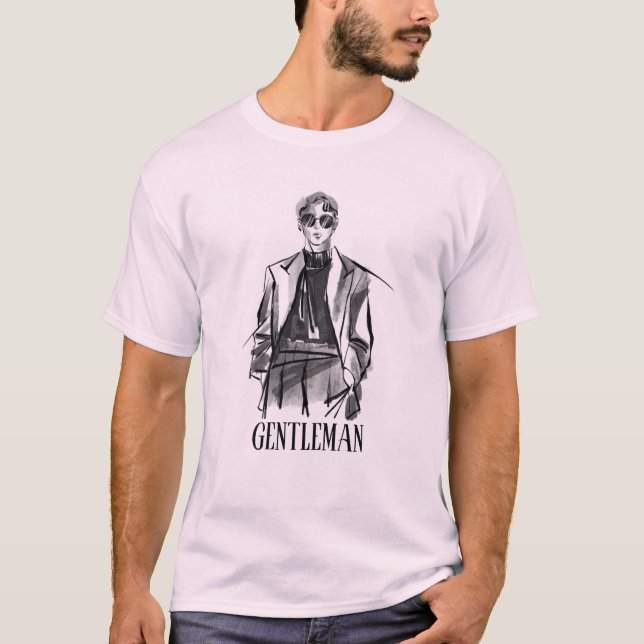 T-Shirt Graphique Classique pour Homme (Devant)