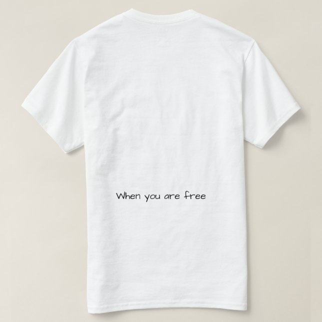 T-shirt Graphique Convaincant  (Design dos)