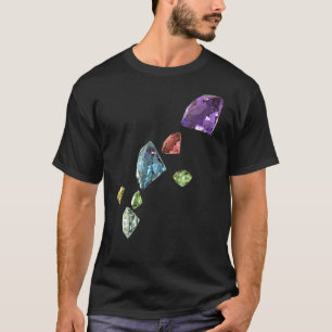 T-shirt Graphique cool de bijoux en forme de diamant