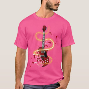 T-shirt Graphique cool Électrique Guitare Pour Guitaristes