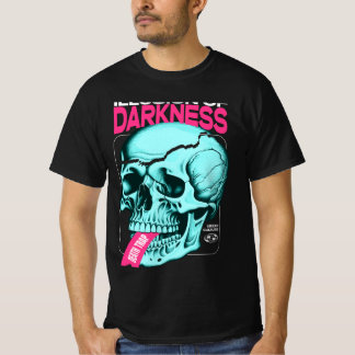 T-shirt graphique crâne foncé