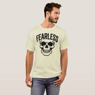 T-Shirt Graphique Crâne Intrépide – Attitude Audac