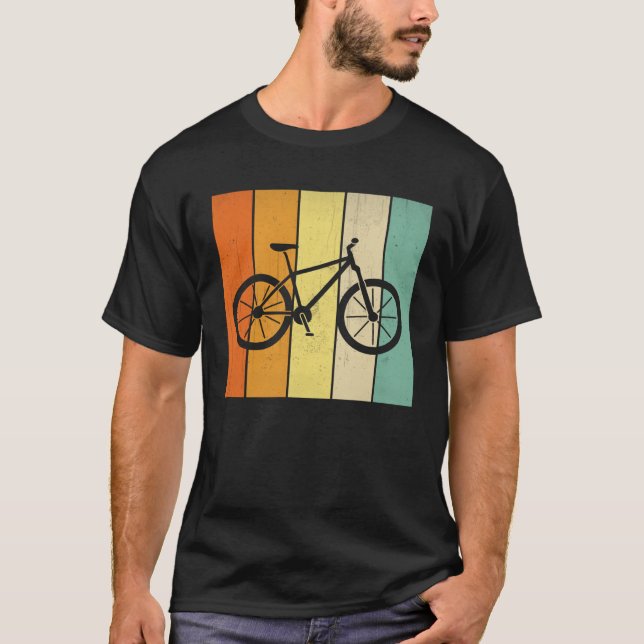 T-shirt Graphique cycliste cool Tee - shirt (Devant)