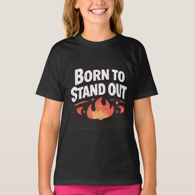 T-shirt graphique d'anniversaire pour enfants Nés  (Devant)