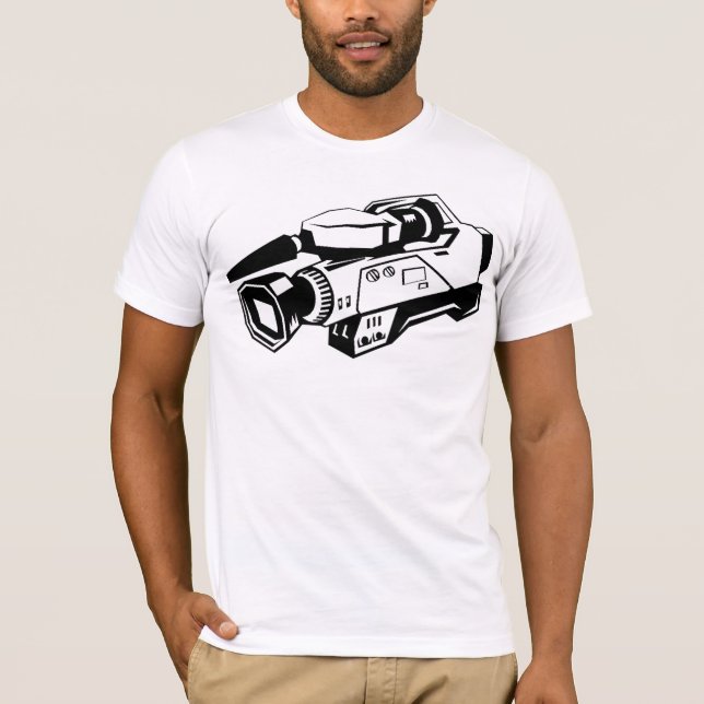 T-shirt Graphique d'appareil-photo (Devant)