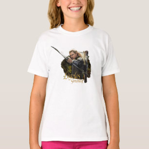 T-shirt Graphique d'arc de dessin de LEGOLAS GREENLEAF™