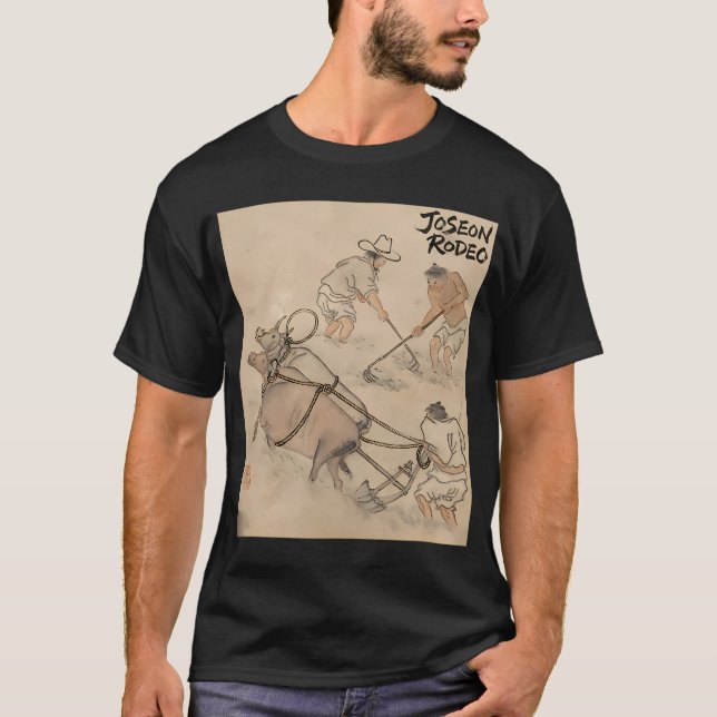 T-shirt graphique d'art folklorique coréen x cultu (Devant)