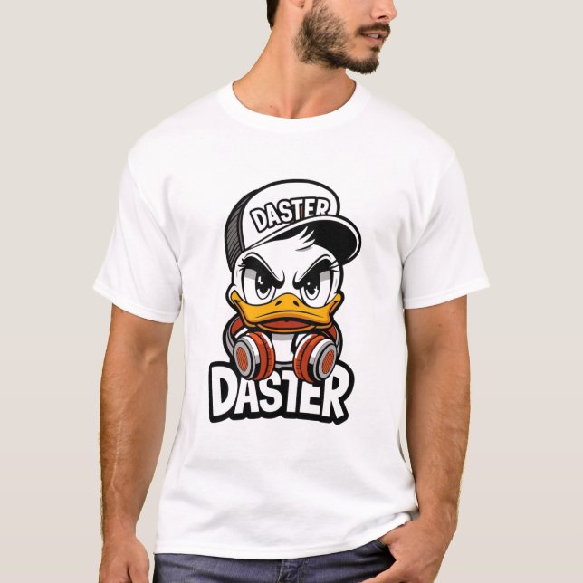 T-shirt graphique Daster Duck (Devant)