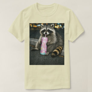 T-shirt graphique de boisson de barbe à papa de ra