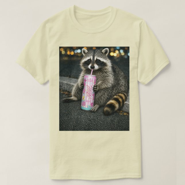 T-shirt graphique de boisson de barbe à papa de ra (Design devant)