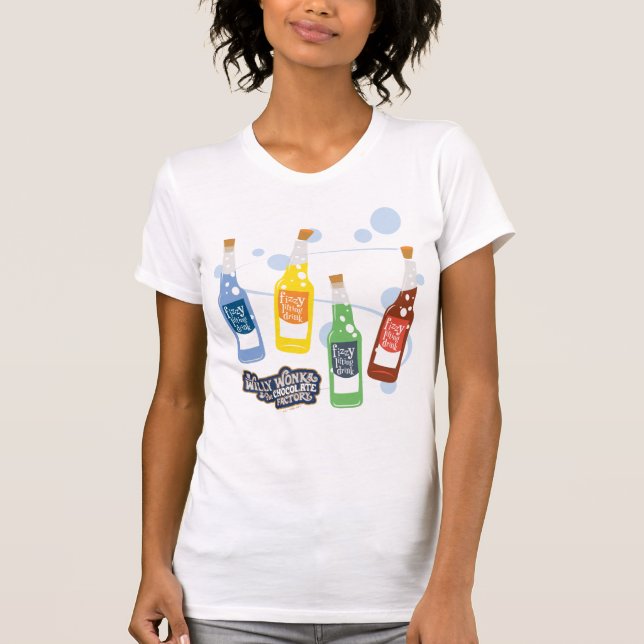 T-shirt Graphique de boisson de levage Fizzy (Devant)