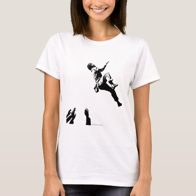T-shirt Graphique de Bouldering (Devant)
