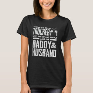 T-shirt Graphique De Camions Pour Hommes Et Pères Camions 