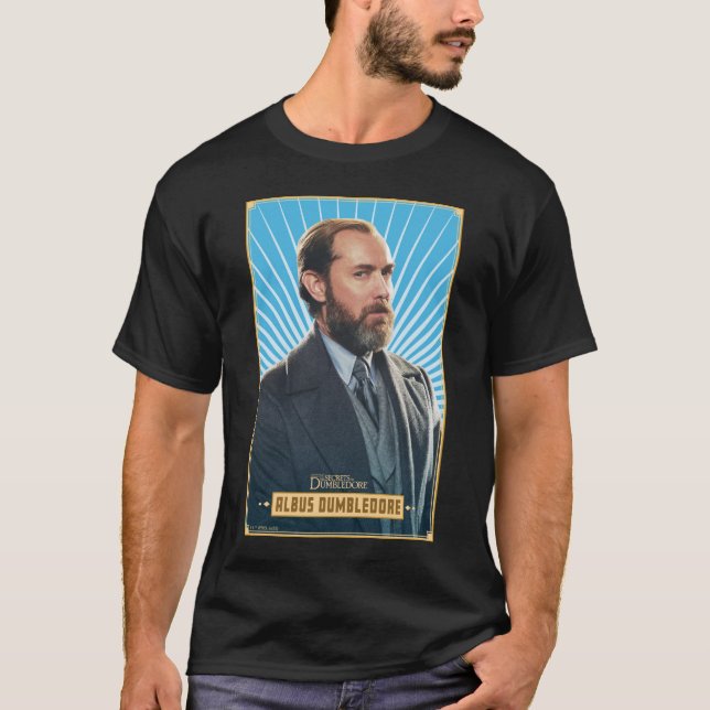 T-shirt Graphique de caractères Albus Dumbledore (Devant)
