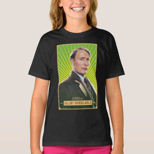 T-shirt Graphique de caractères Gellert Grindelwald (Devant)