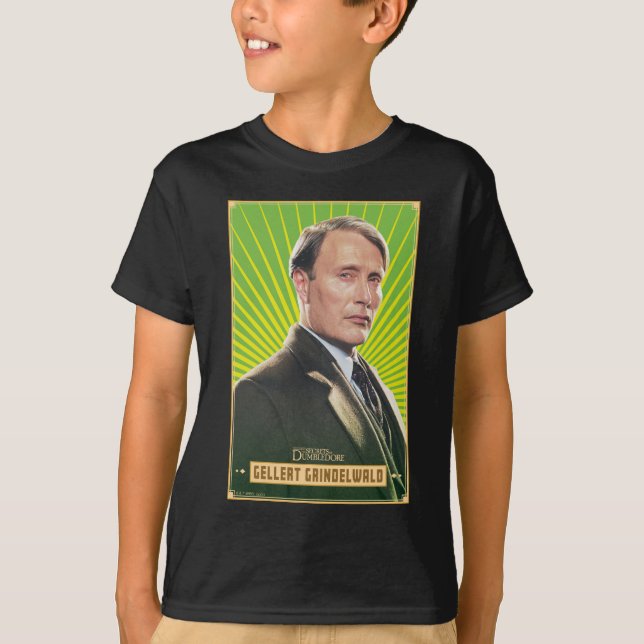 T-shirt Graphique de caractères Gellert Grindelwald (Devant)