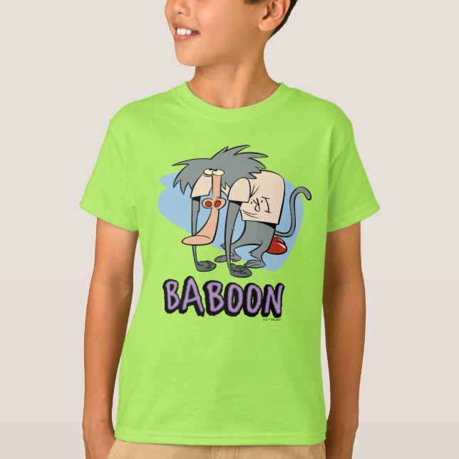 T-shirt Graphique de caractères I.R. Baboon (Devant)