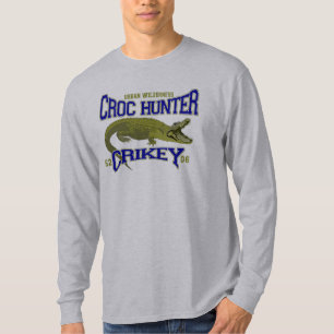 T-shirt graphique de chasseur de croc