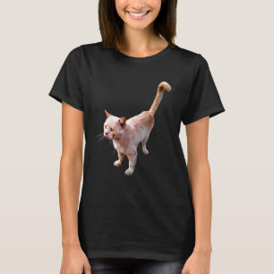 T-shirt Graphique de chat Cool coloré 1