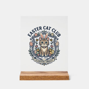 T-shirt graphique de chat de Pâques - Easter Cat C