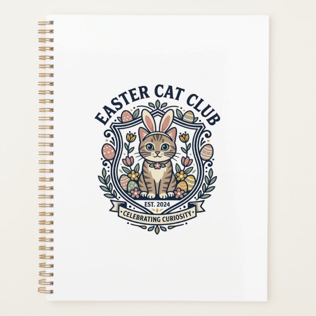 T-shirt graphique de chat de Pâques - Easter Cat C (Devant)