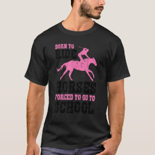 T-shirt Graphique De Cheval Drôle Pour Les Filles Et Les G