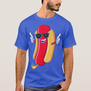 T-shirt Graphique de chien chaud de farting amusant
