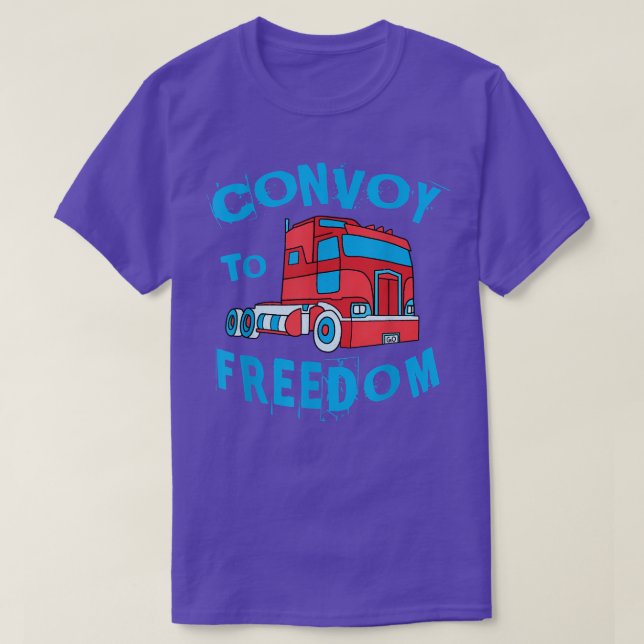T-shirt Graphique De Conduite De Camion Pour Le Transport  (Design devant)