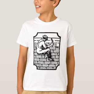 T-shirt Graphique de construction de couvreur professionne