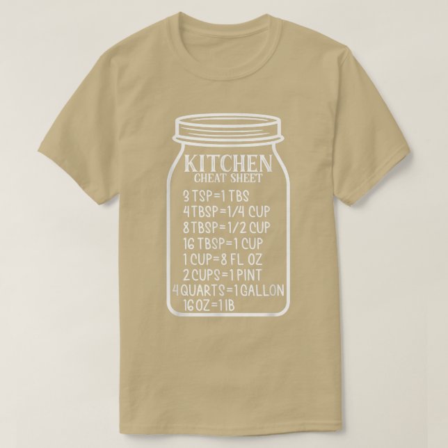 T-shirt graphique de conversion de cuisine graphique cuisi (Design devant)