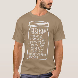 T-shirt graphique de conversion de cuisine graphique cuisi