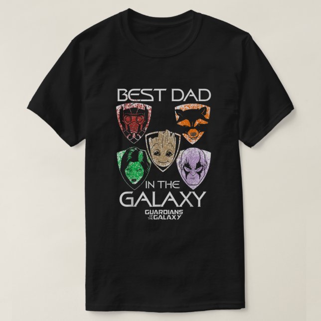 T-shirt Graphique de Fête des pères de meilleur papa des G (Design devant)