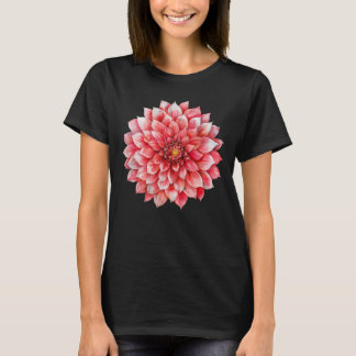 T-shirt Graphique de Fleur Dahlia Mandala