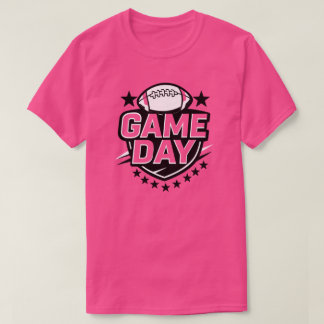 T-shirt Graphique de football du Jour du Jeu