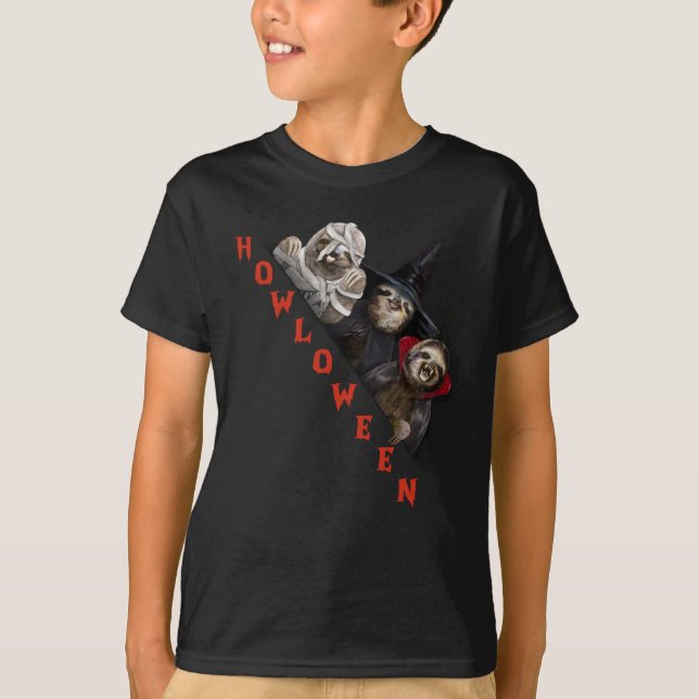 T-shirt Graphique de jonction de jonction d'Halloween sur  (Devant)