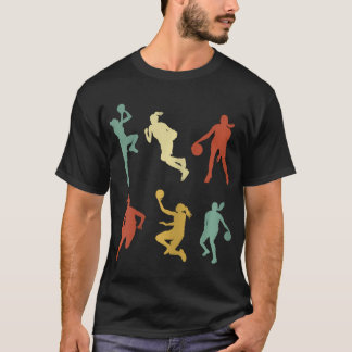 T-shirt Graphique de joueur de basket-ball sportif filles 