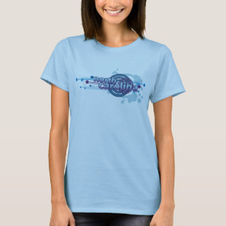 T-shirt graphique de la Caroline du Nord de cercle